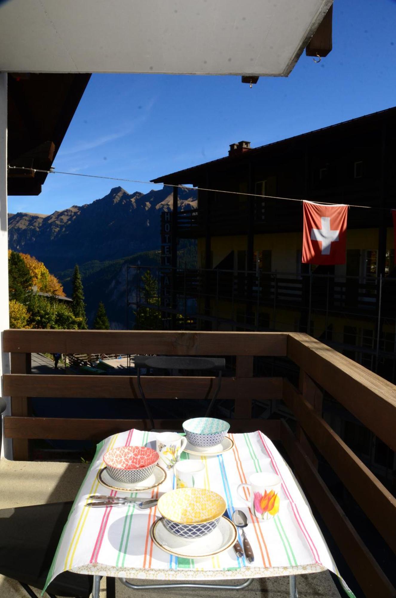 Charming And Cosy Apartment Mürren Exteriör bild